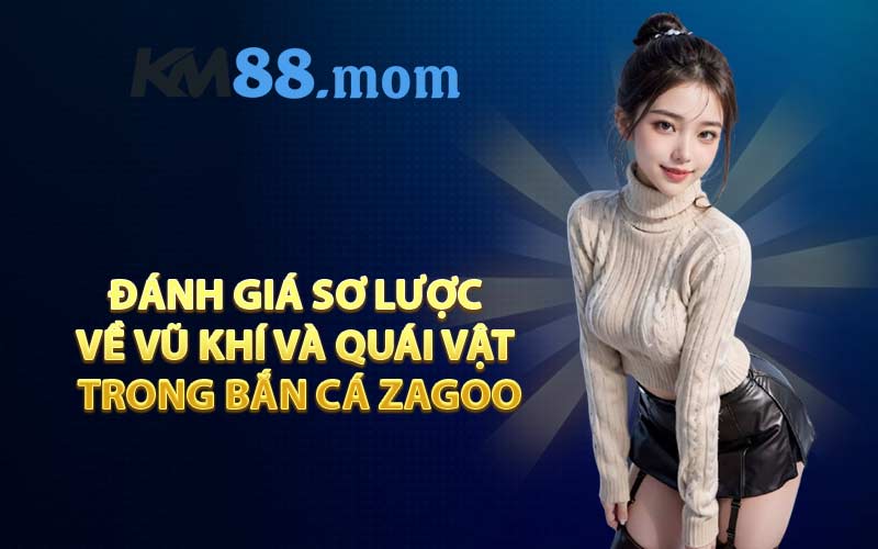 Đánh giá sơ lược về vũ khí và quái vật trong Bắn cá Zagoo